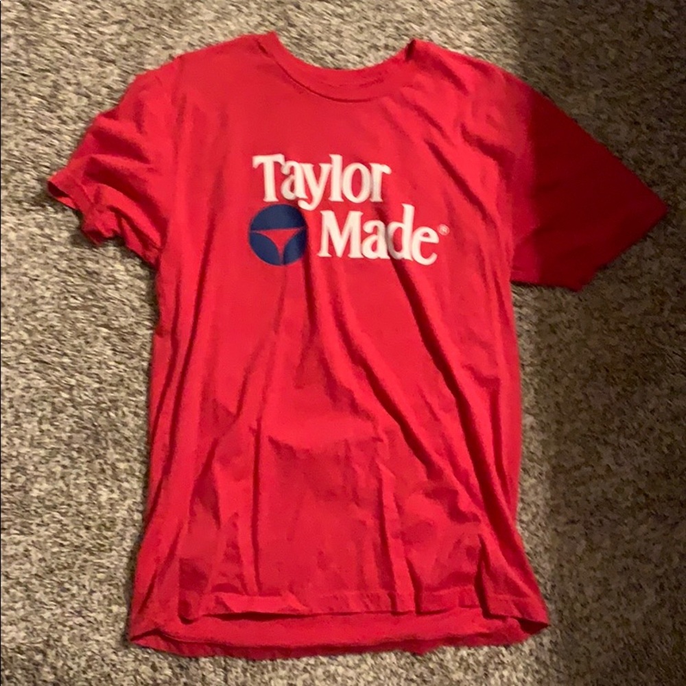 Red Taylor Made AJGA Tee